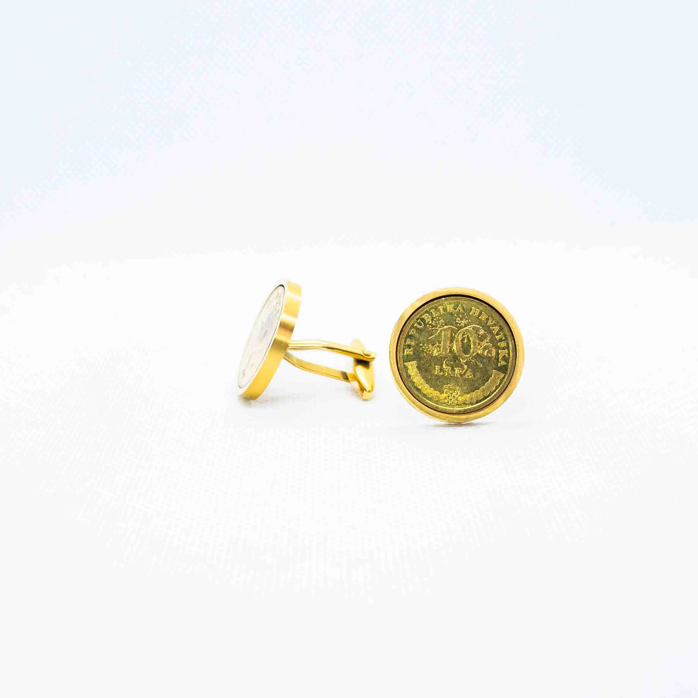 Croatia 10 Lipe  Coin Cufflinks