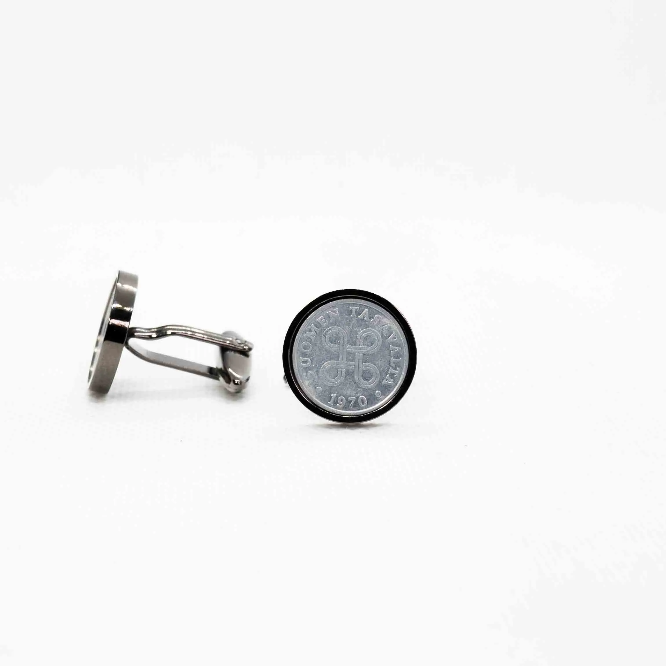 Finland 1 penni  Coin Cufflinks