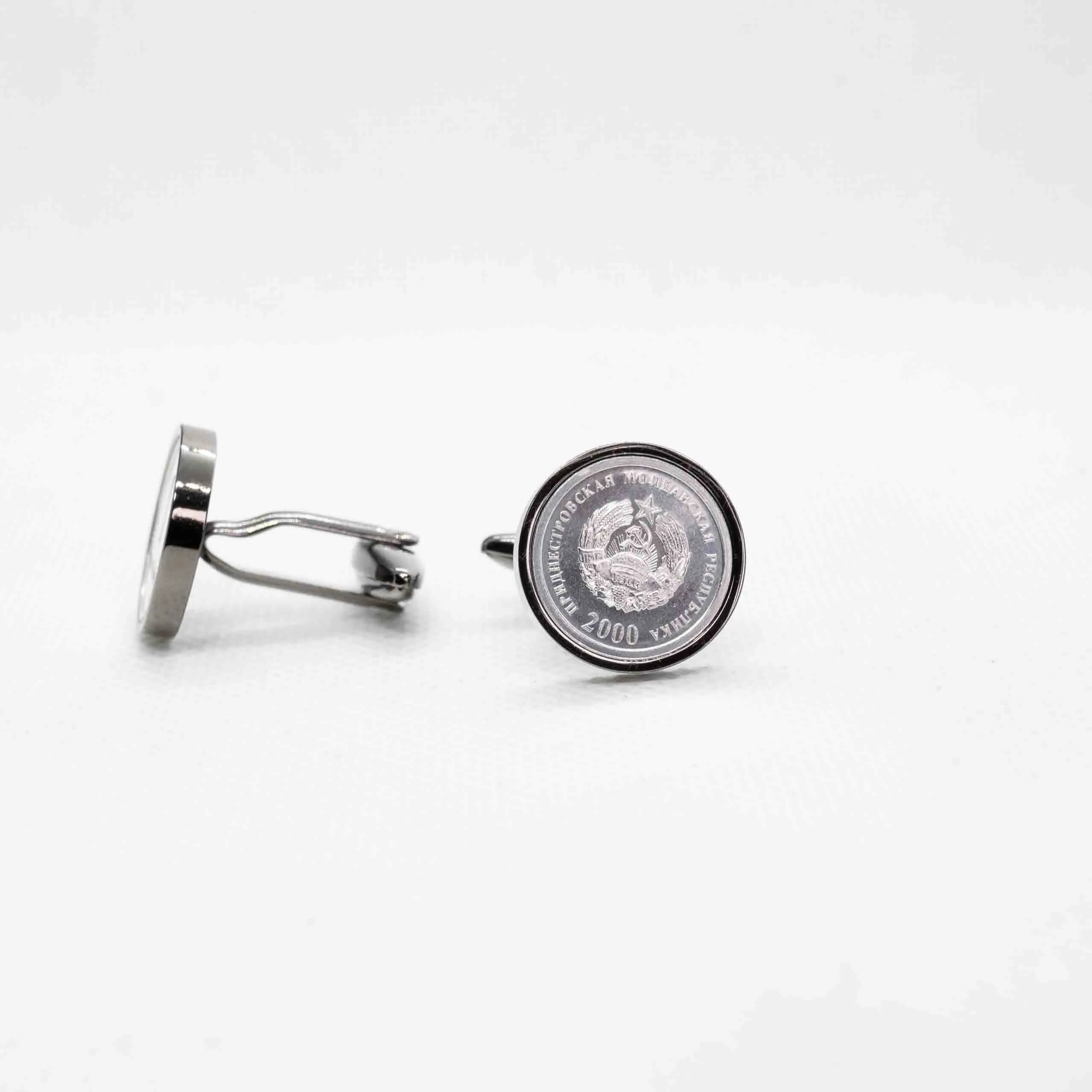 Transnistria 1 Kopeck   Coin Cufflinks