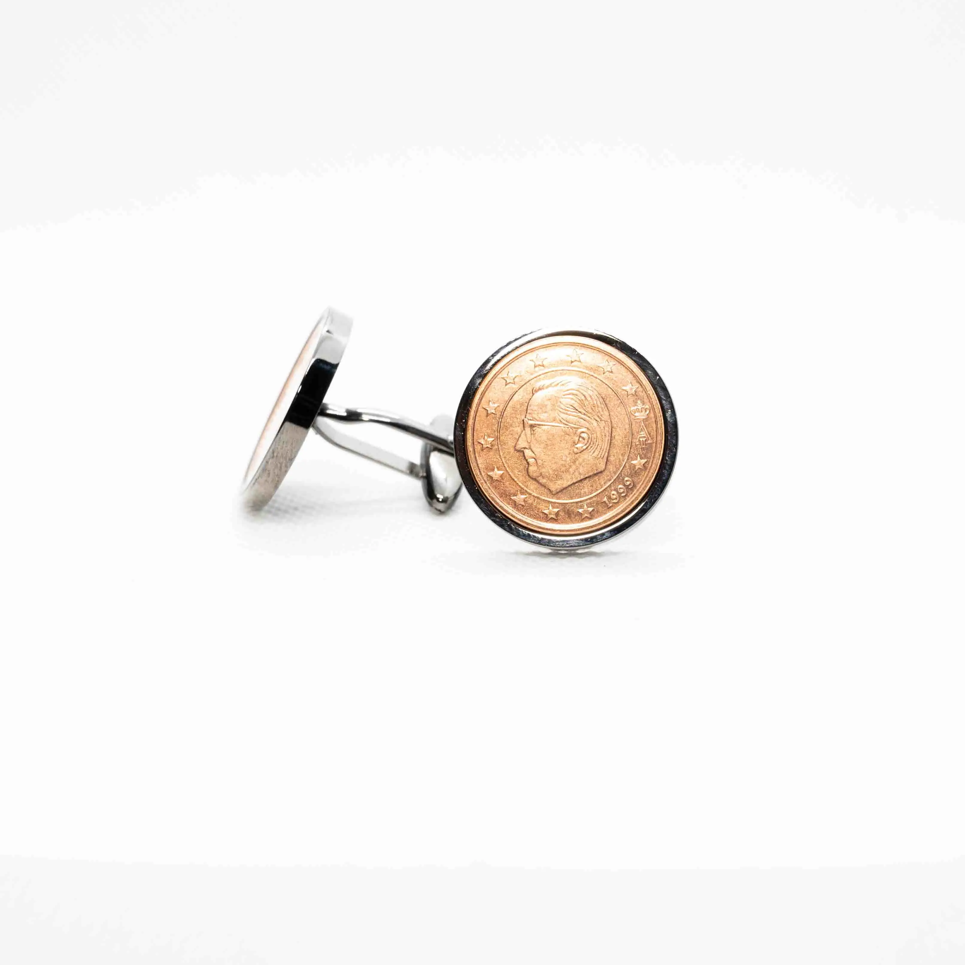 Belgium 5 Cent Cufflinks