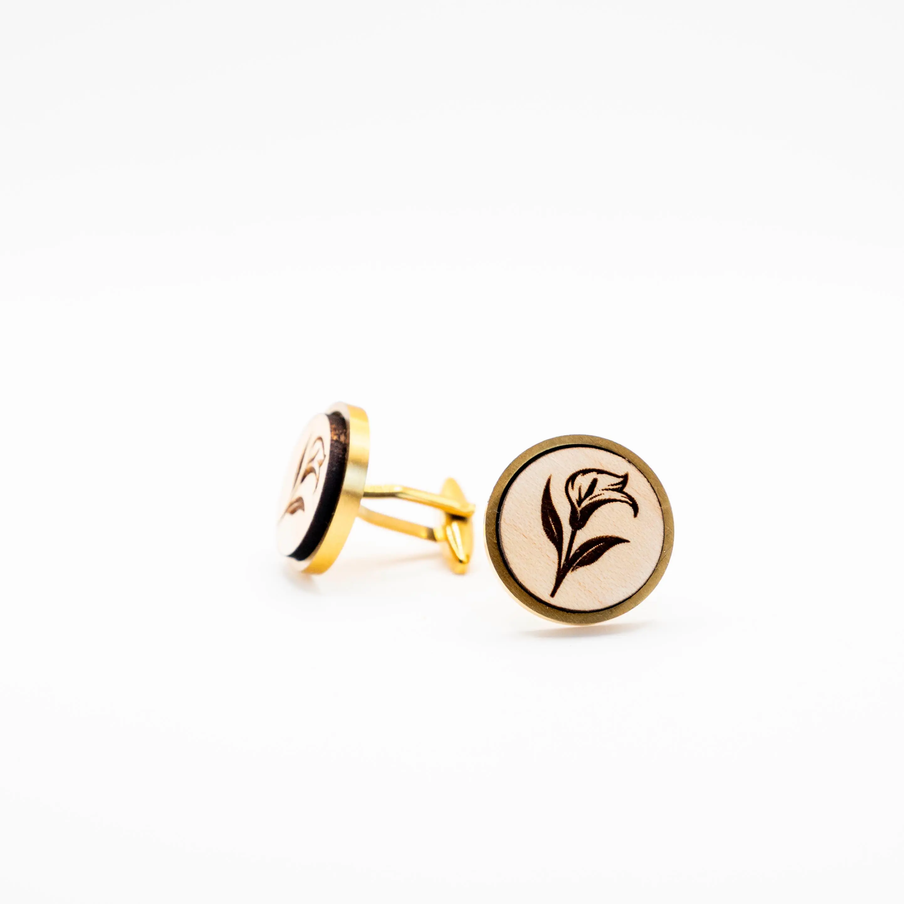 Arum Lily Cufflinks