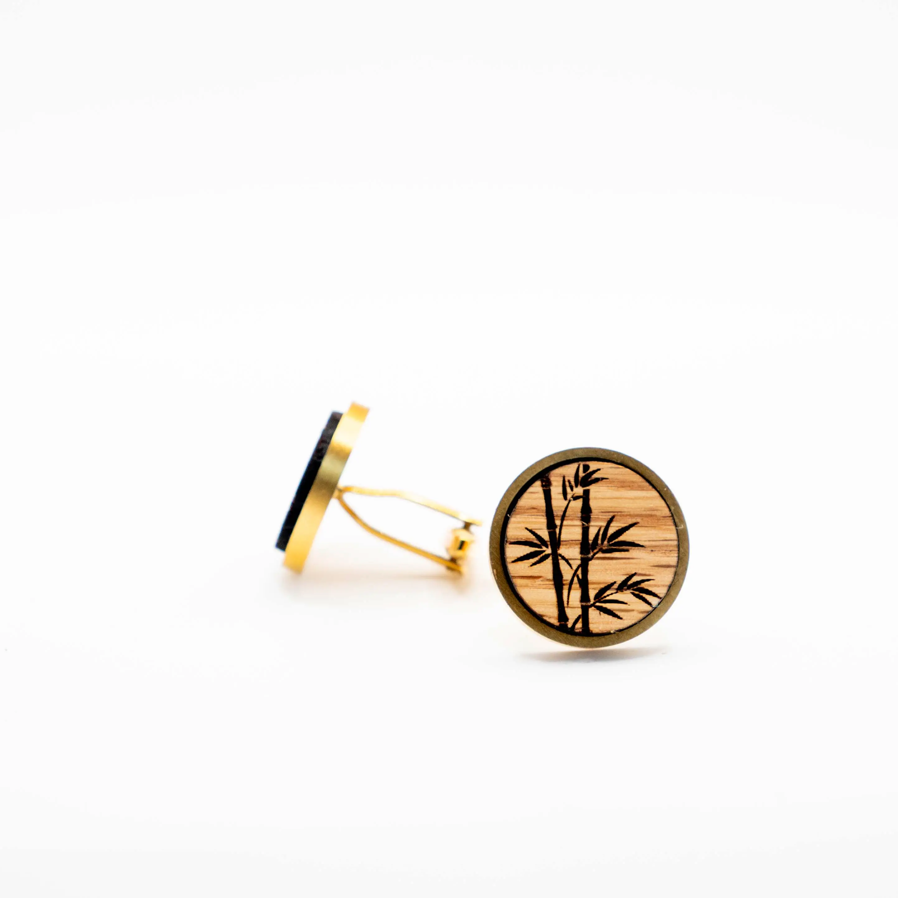 Bamboo Cufflinks