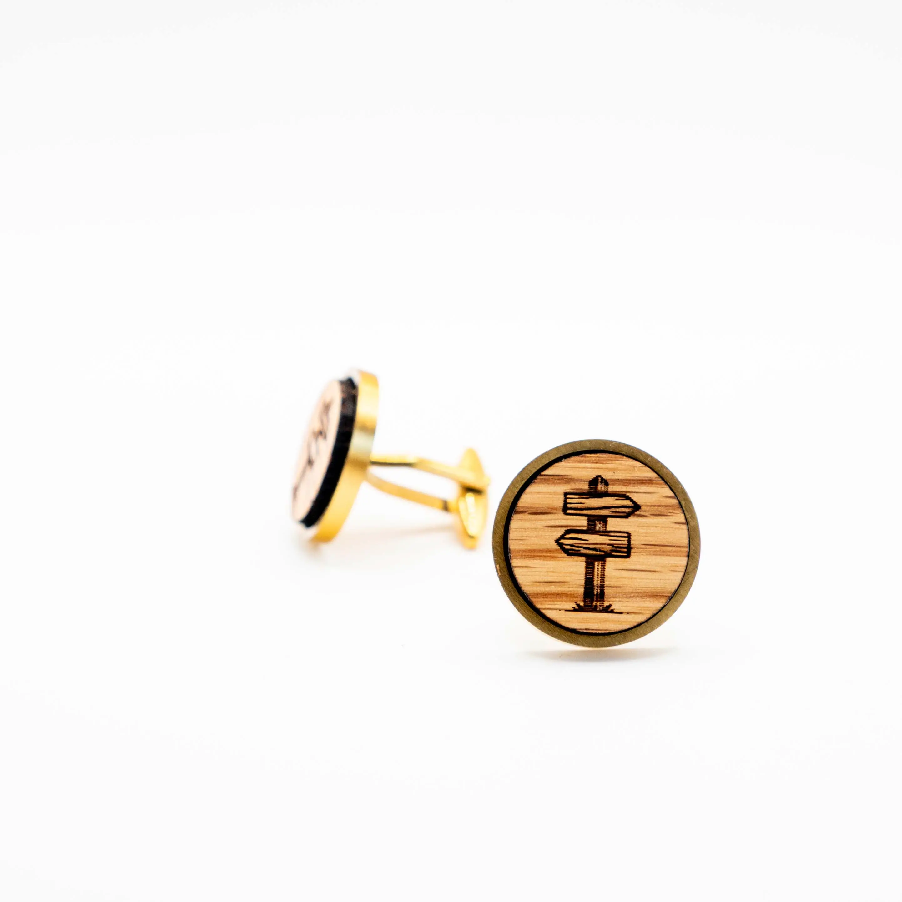Sign Post Cufflink