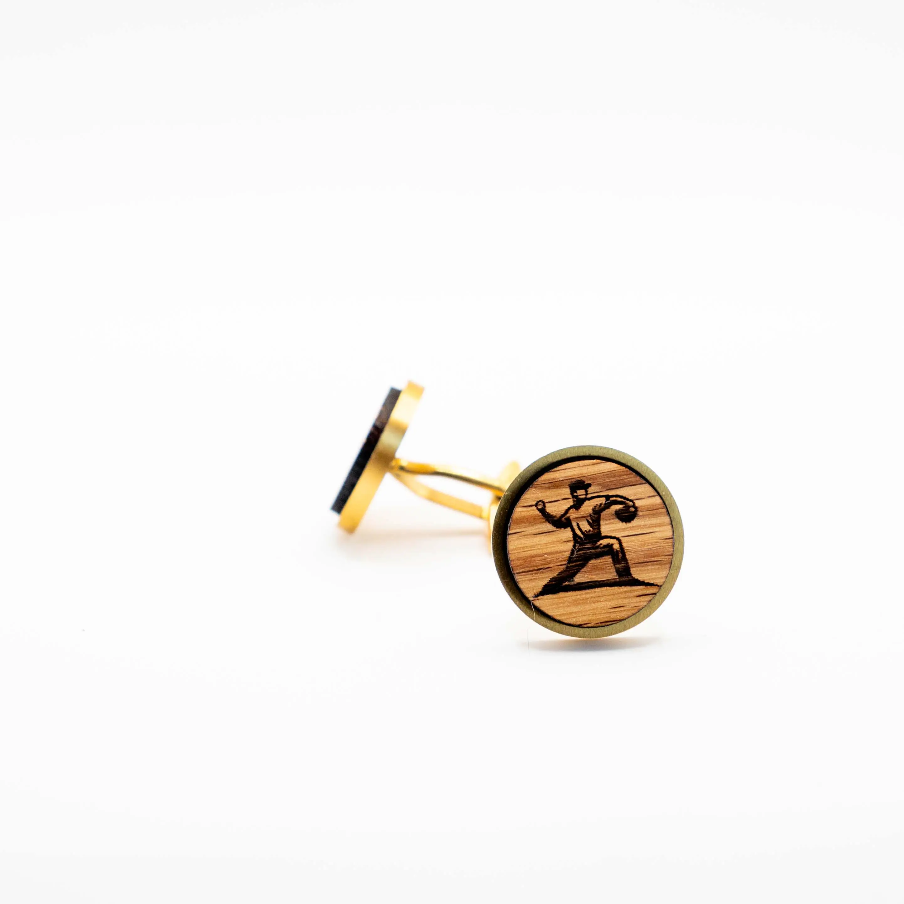 Baseball Pitcher Cufflinks
