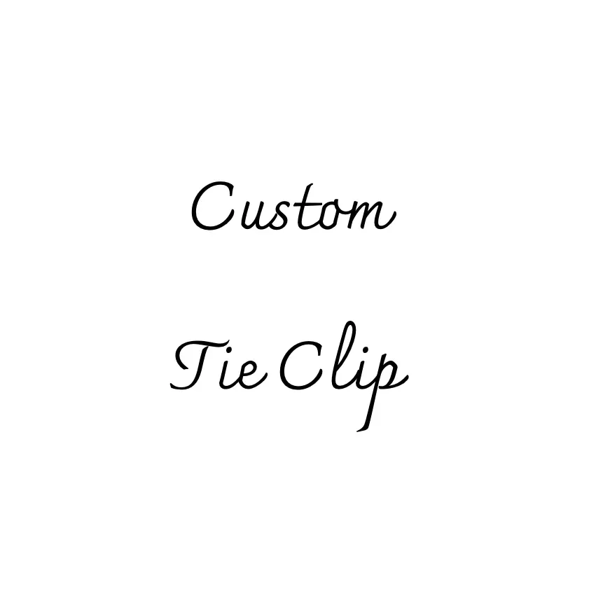 Custom Wooden Tie Clips