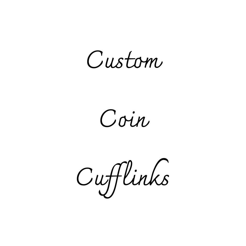 Custom Coin Cufflinks