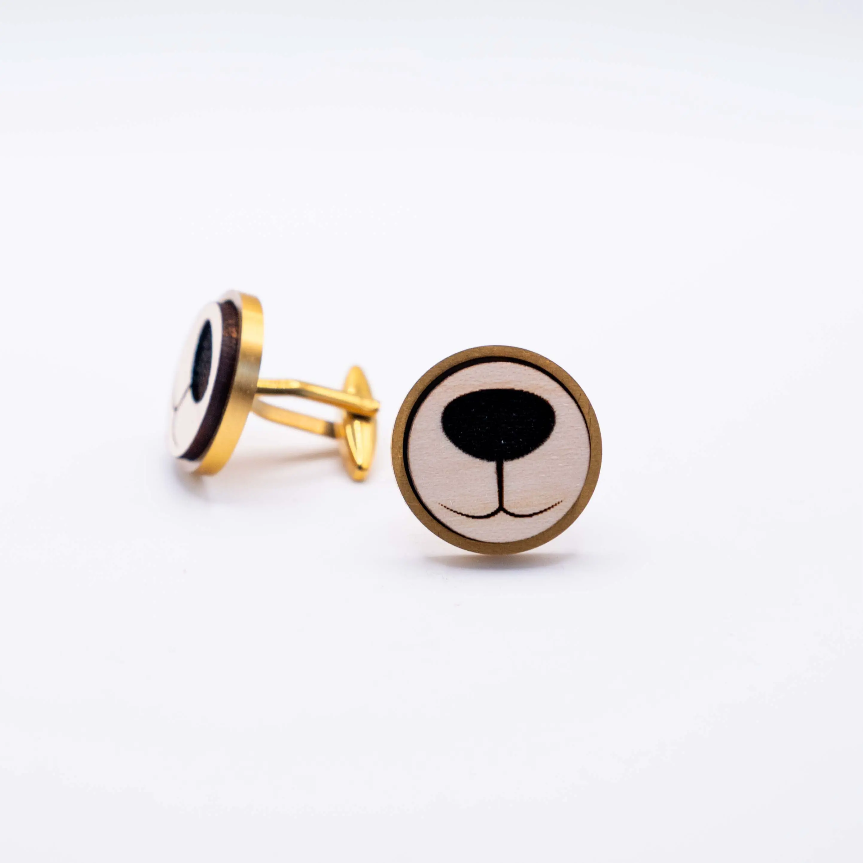 Bear Nose Cufflinks