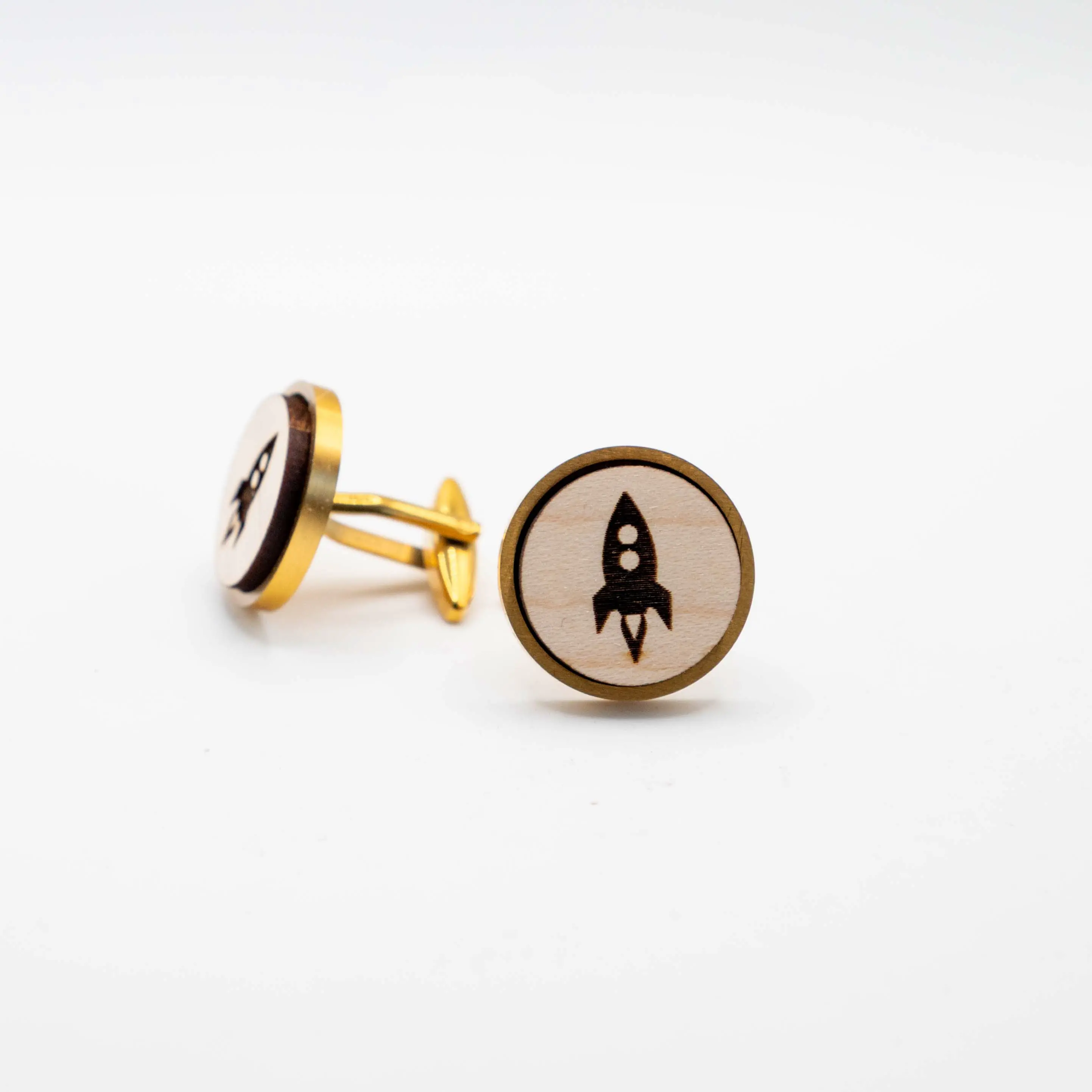 Rocket Ship Cufflinks