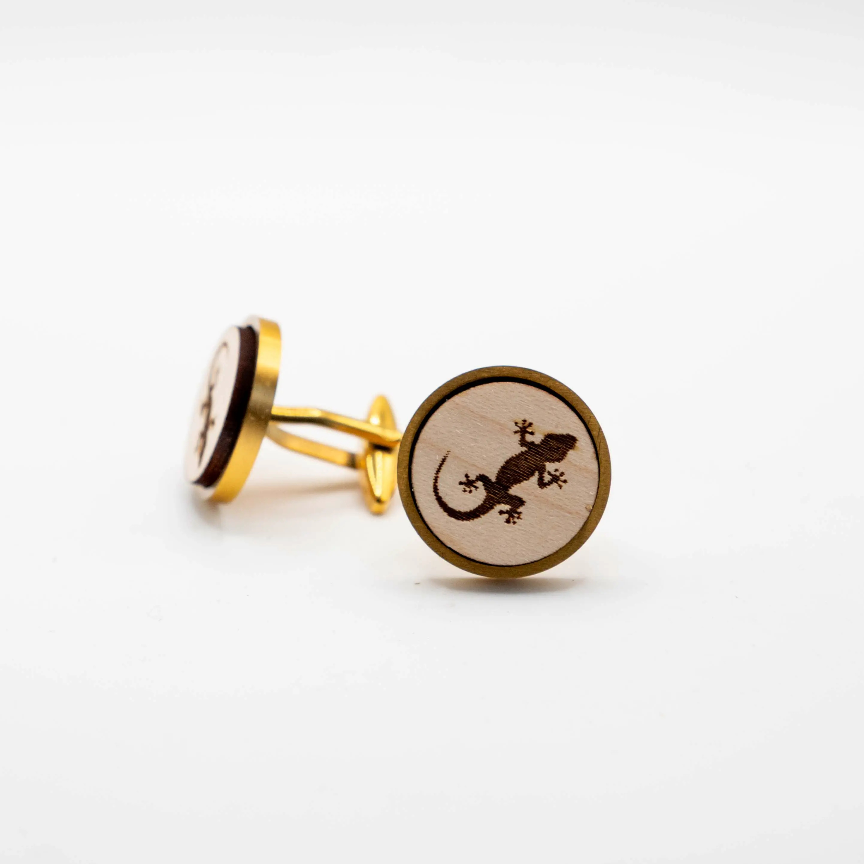 Gecko Lizard Cufflinks
