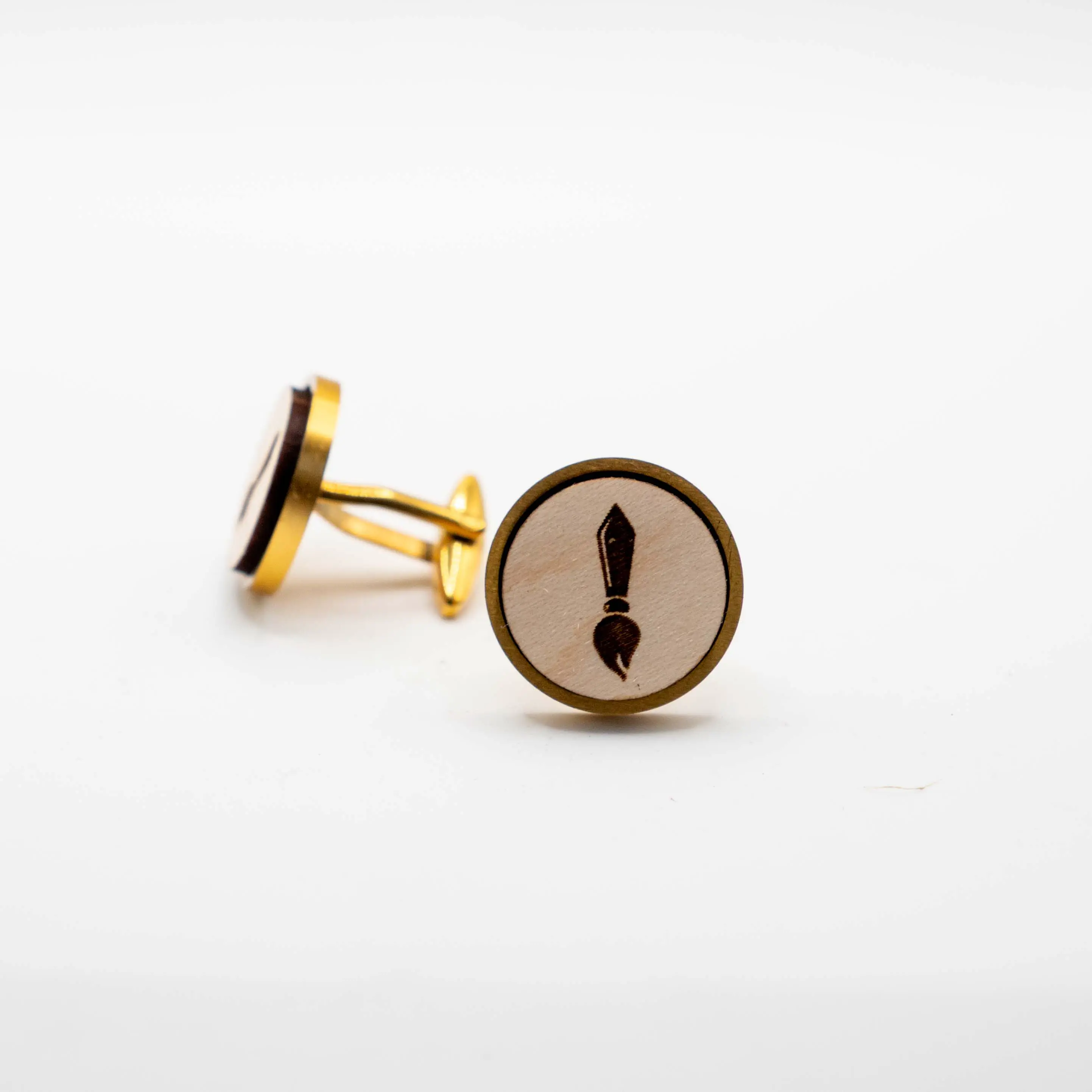 Artist Brush Cufflinks
