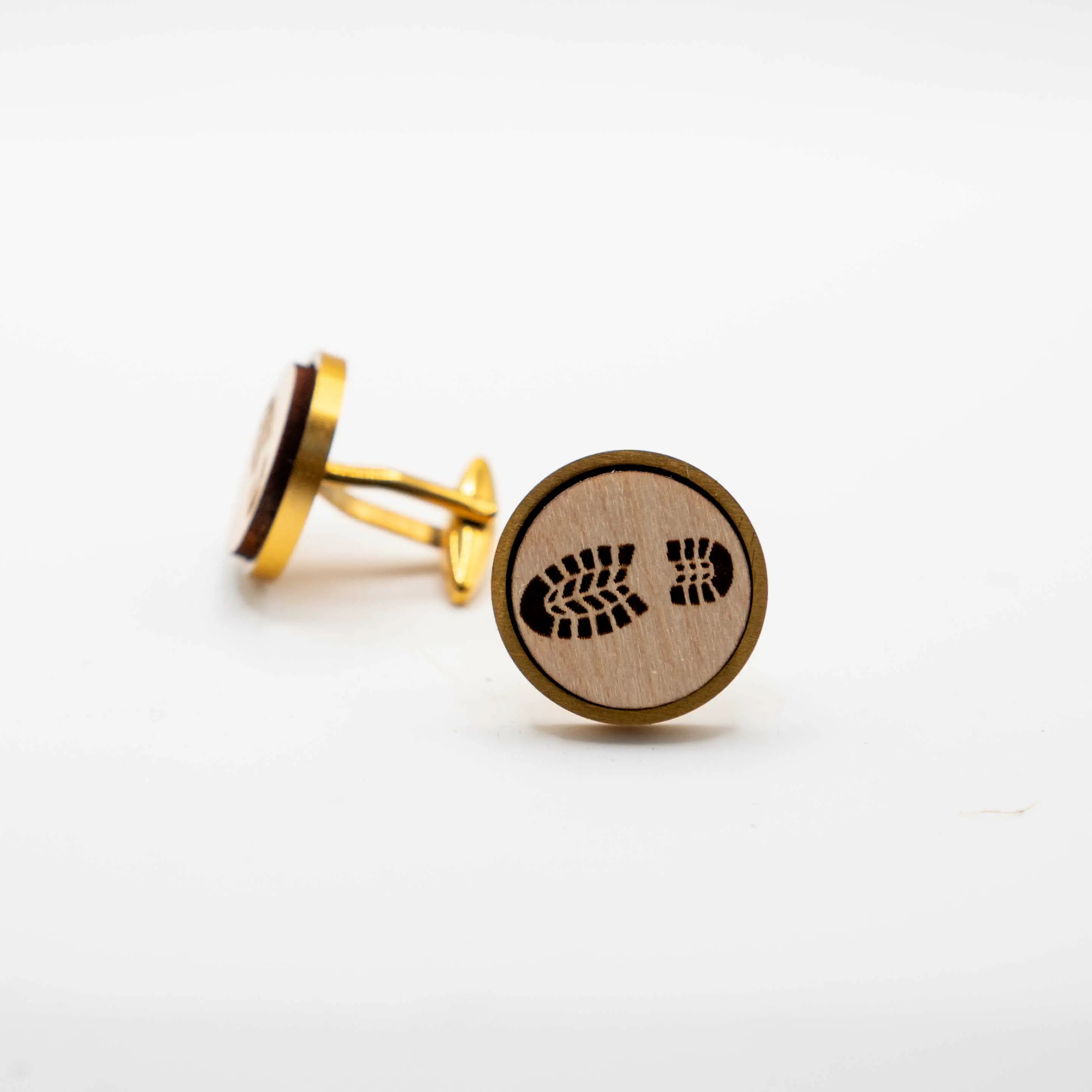 Boot Print Cufflink