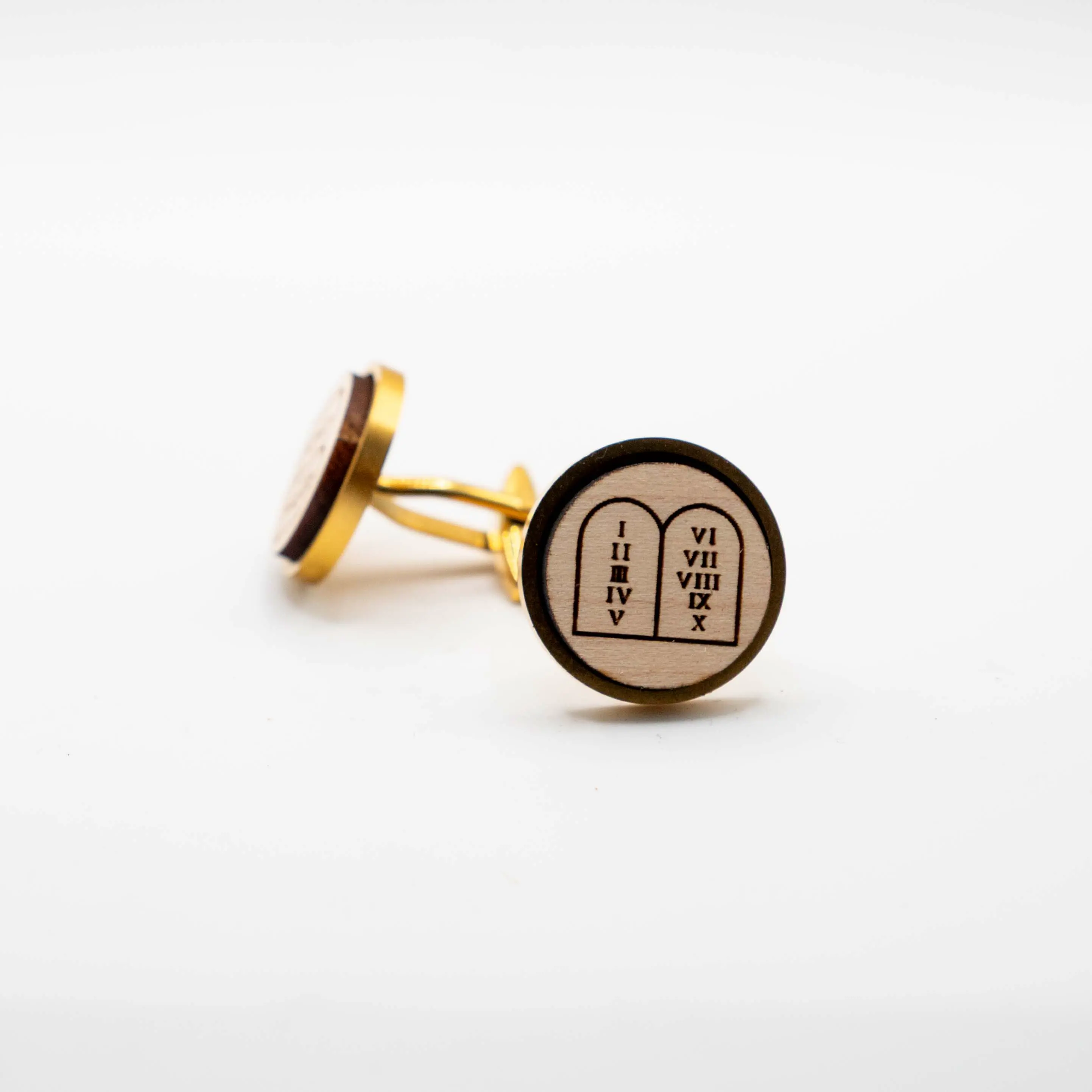 The Bible Ten Commandments Cufflinks