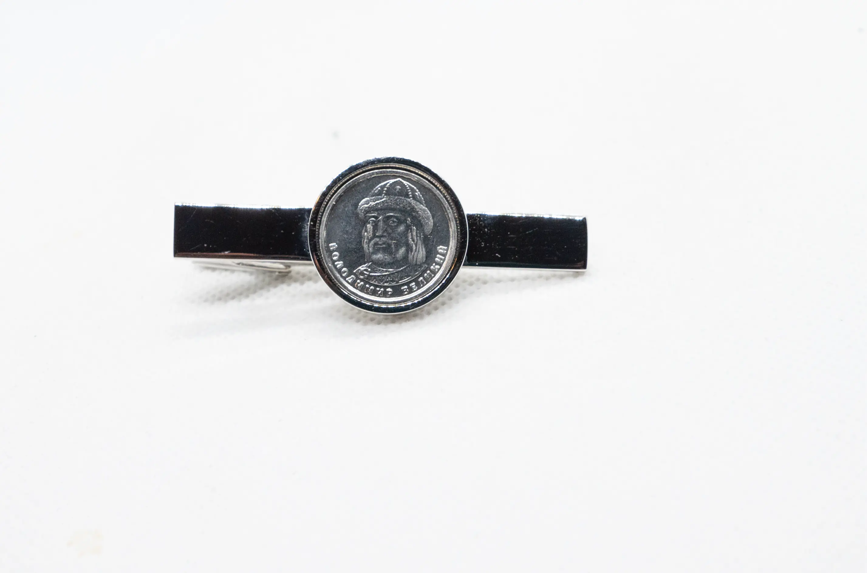 Ukraine 1 Hryvnia Tie Clips