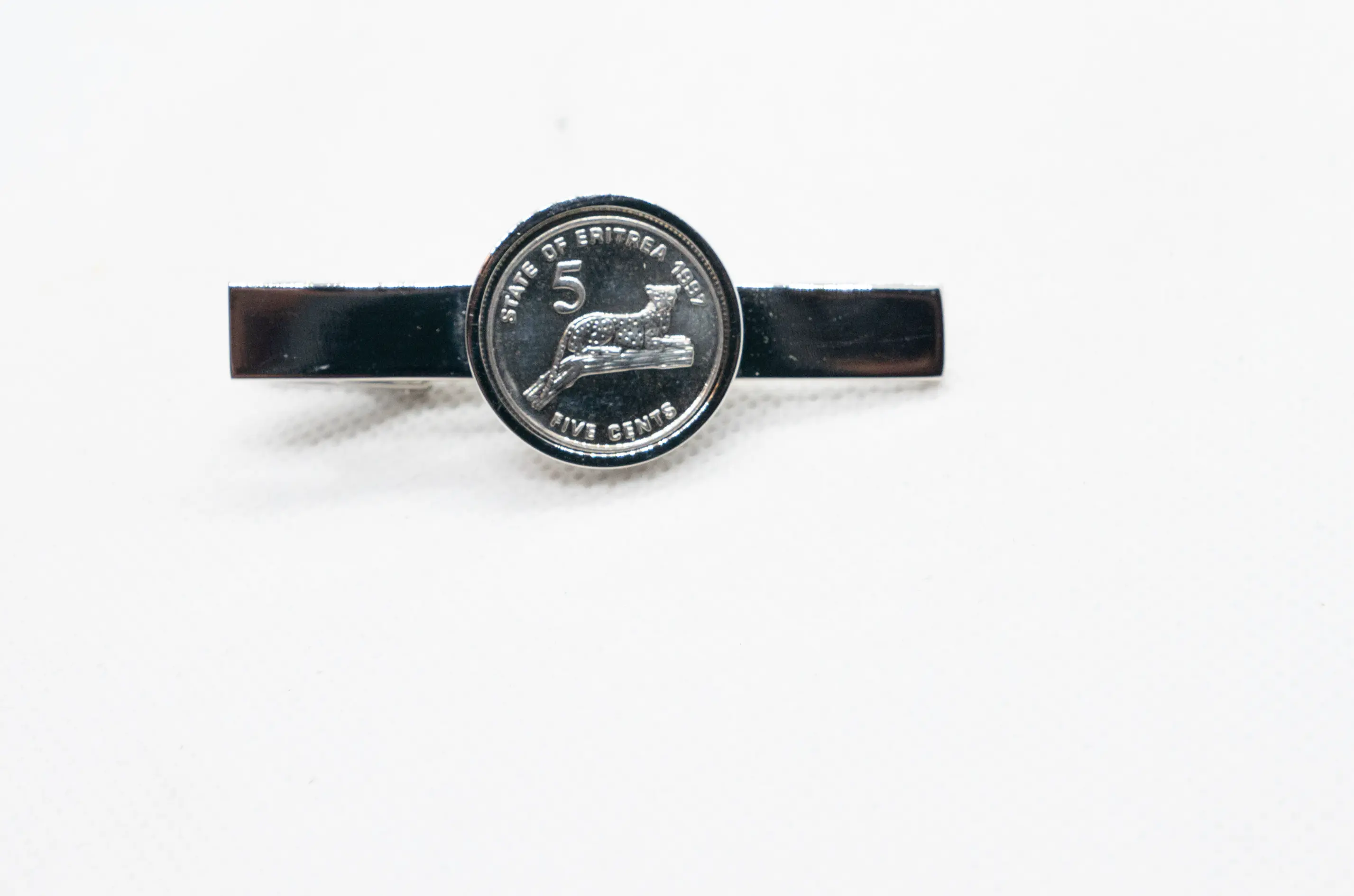 Eritrea 5 cents Tie Clips