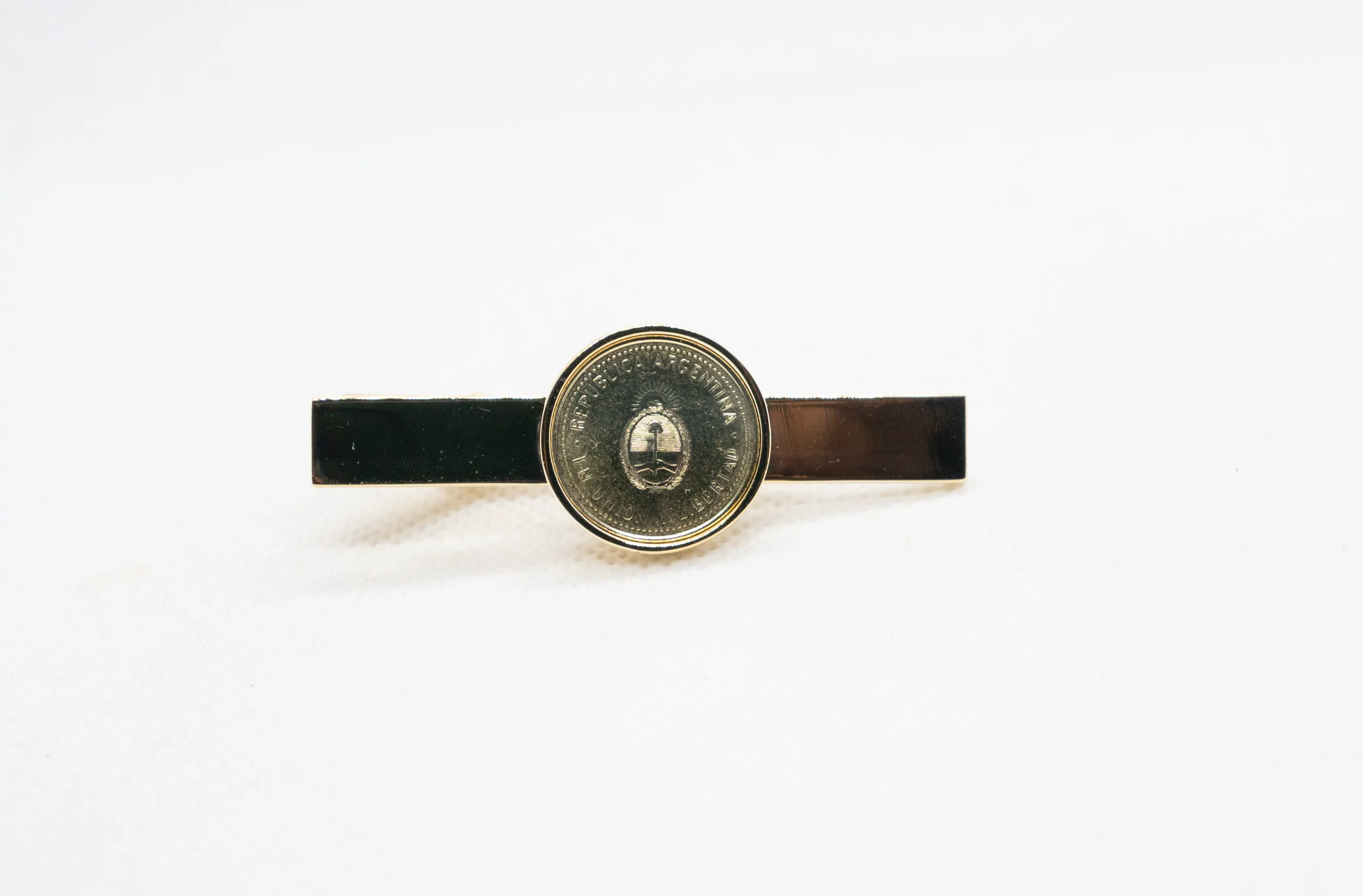 Argentina 10 Centavos Tie Clips