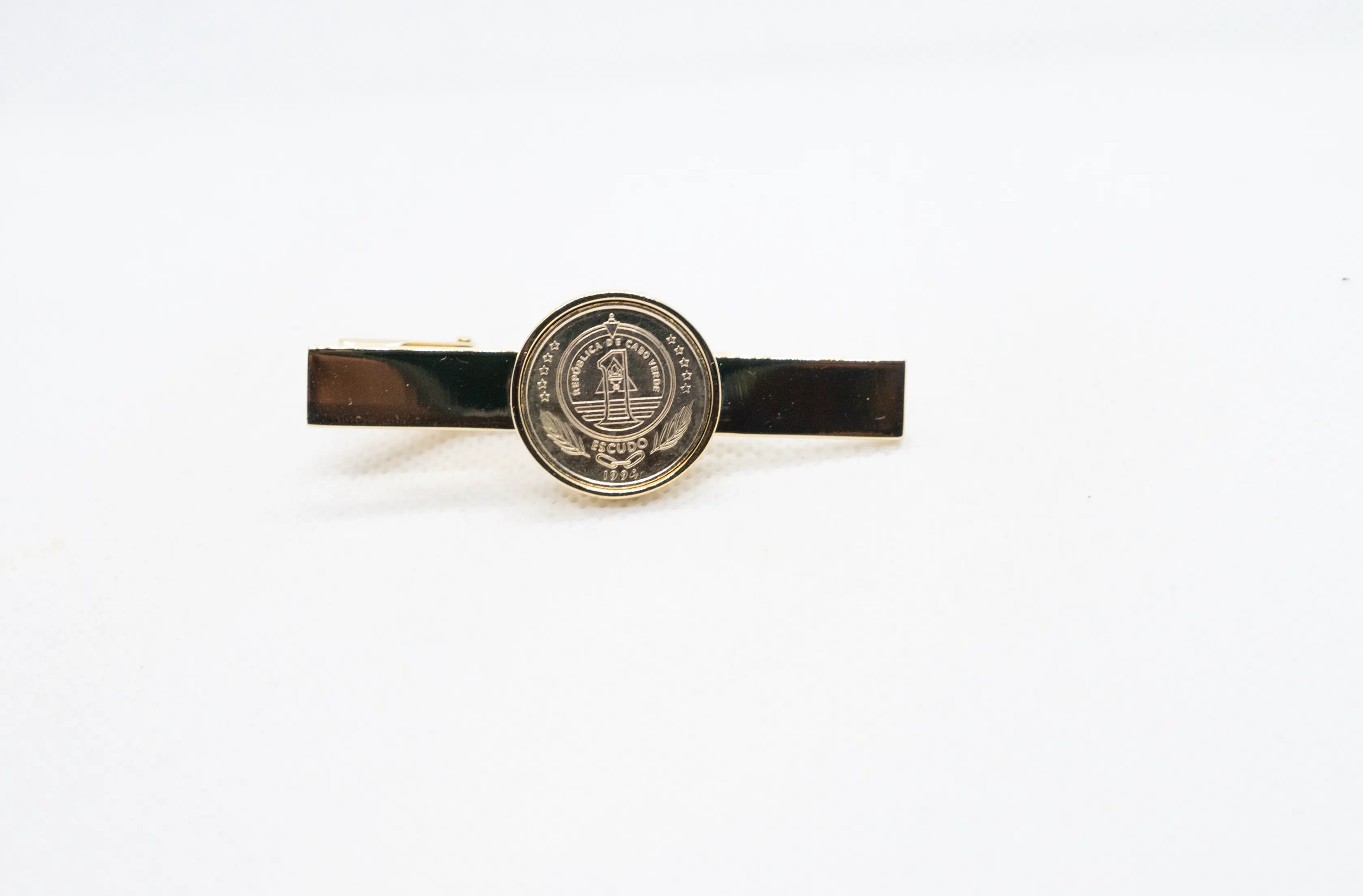 Cape Verde 1 Escudo Tie Clips