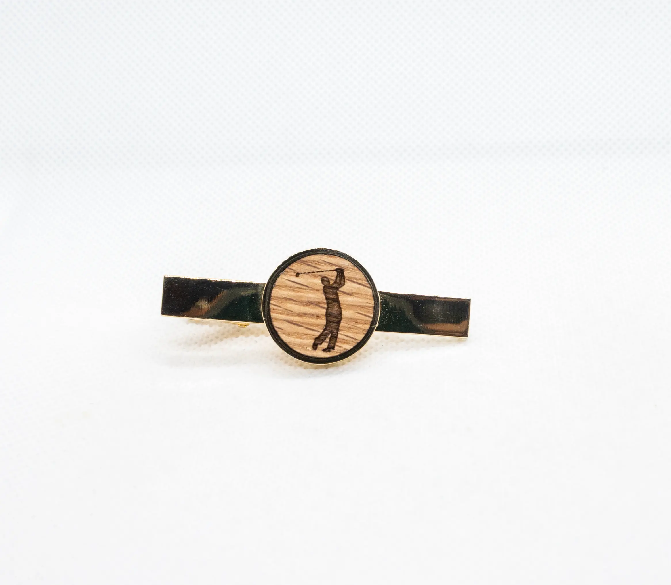 Golf Player Tie Clips
