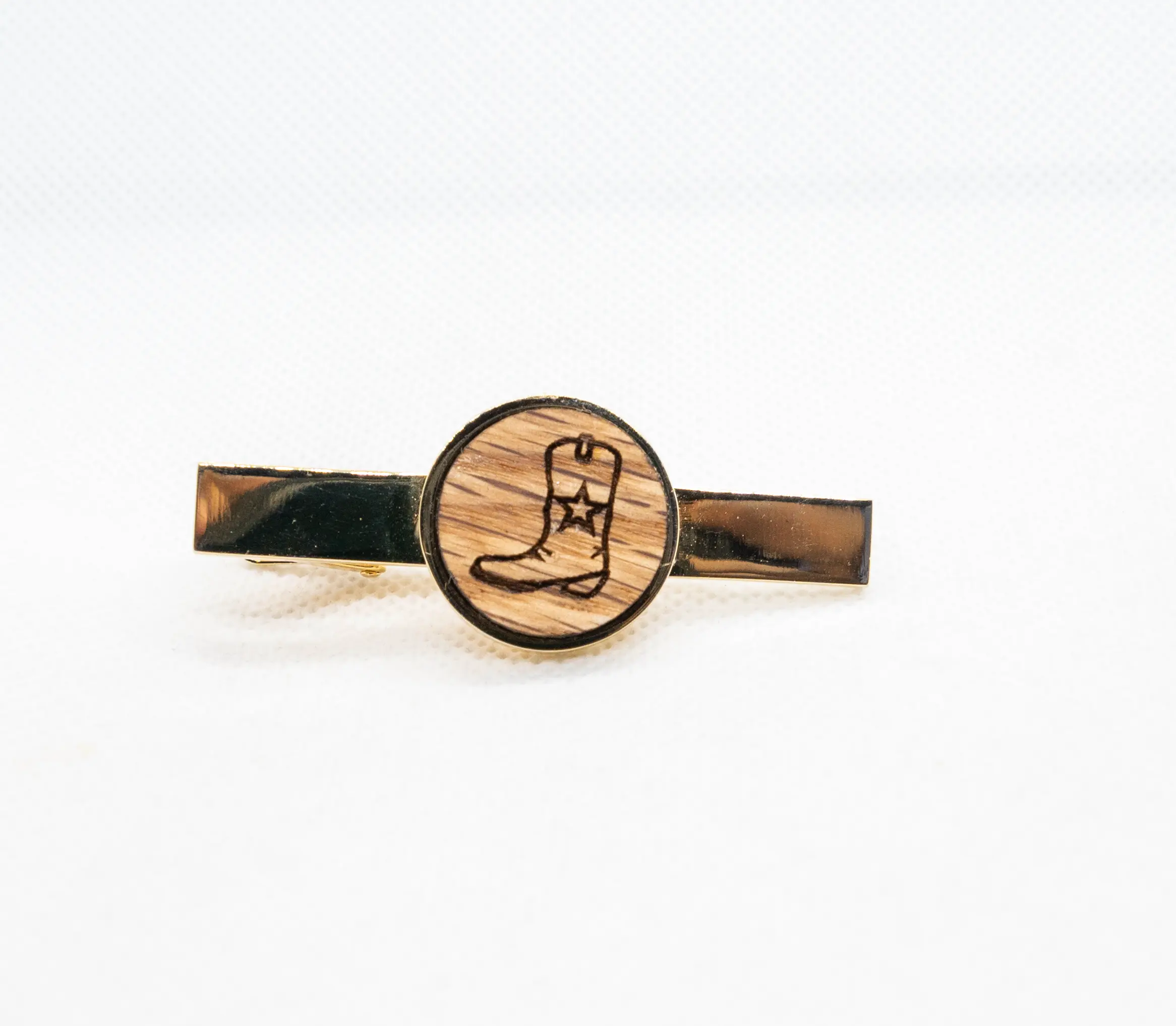 Texas Cowboy Boots Tie Clips