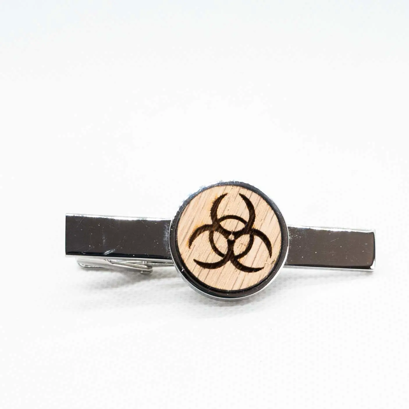 Bio Hazard Tie Clips