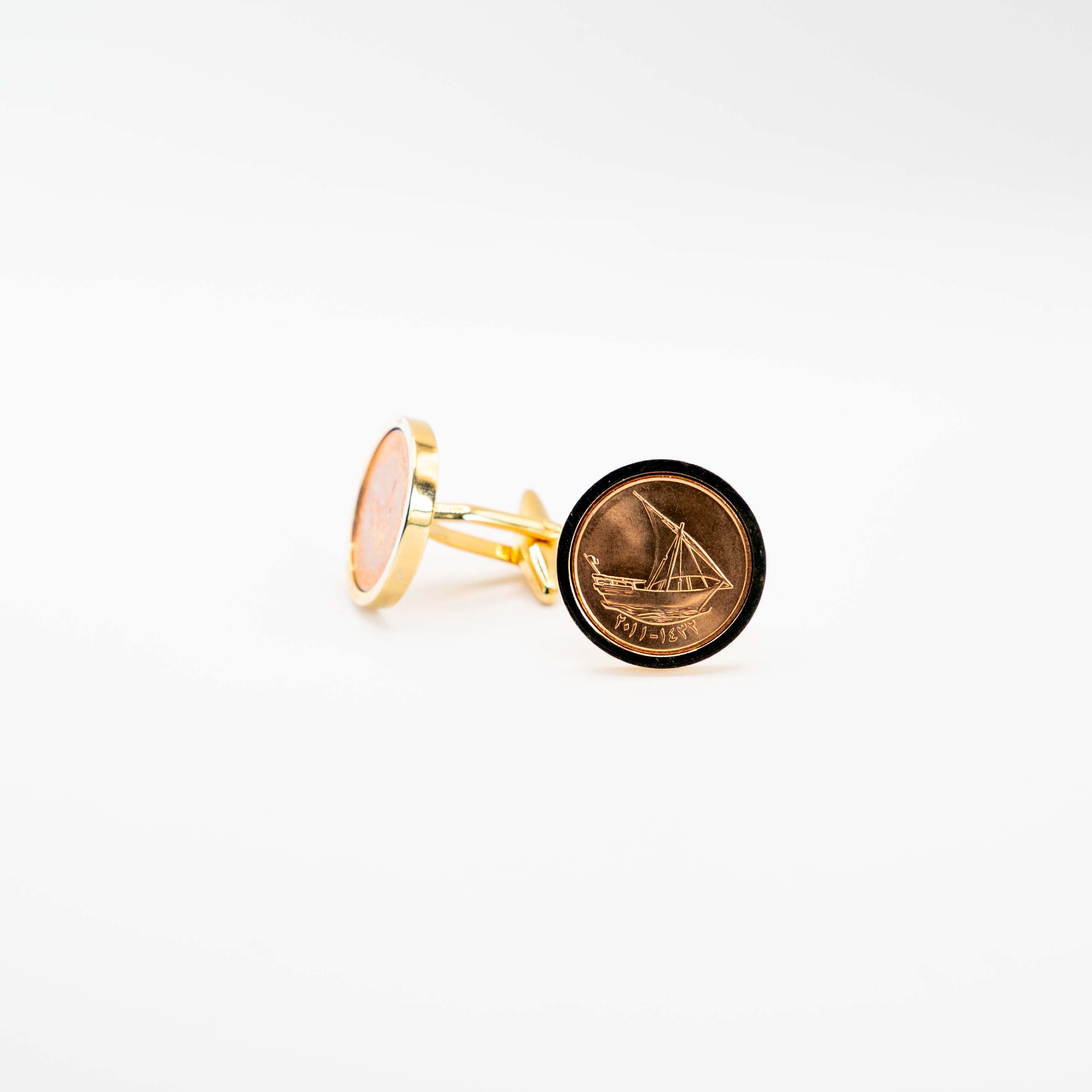 United Arab Emirates 10 Fils Cufflinks