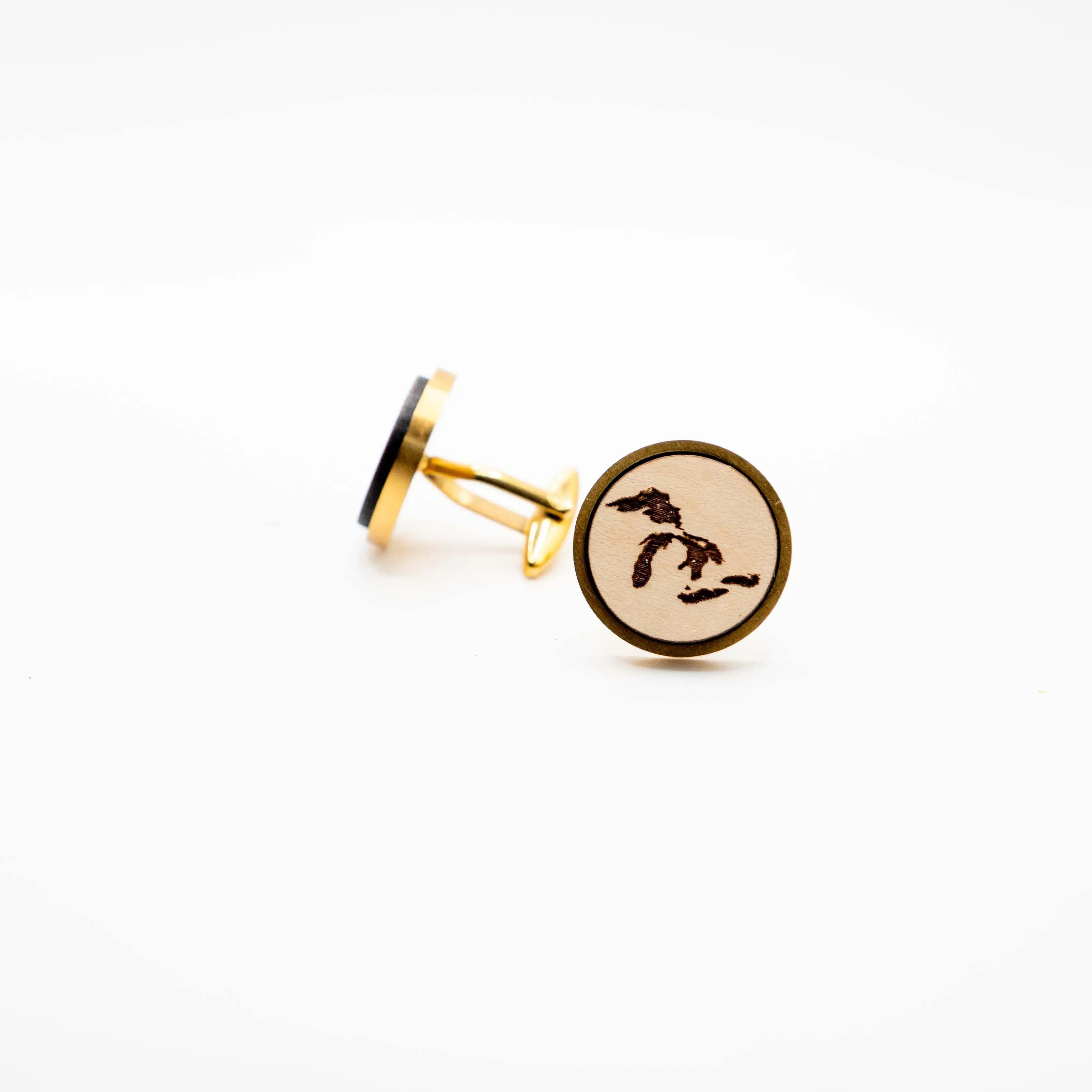 The Great Lakes Cufflinks