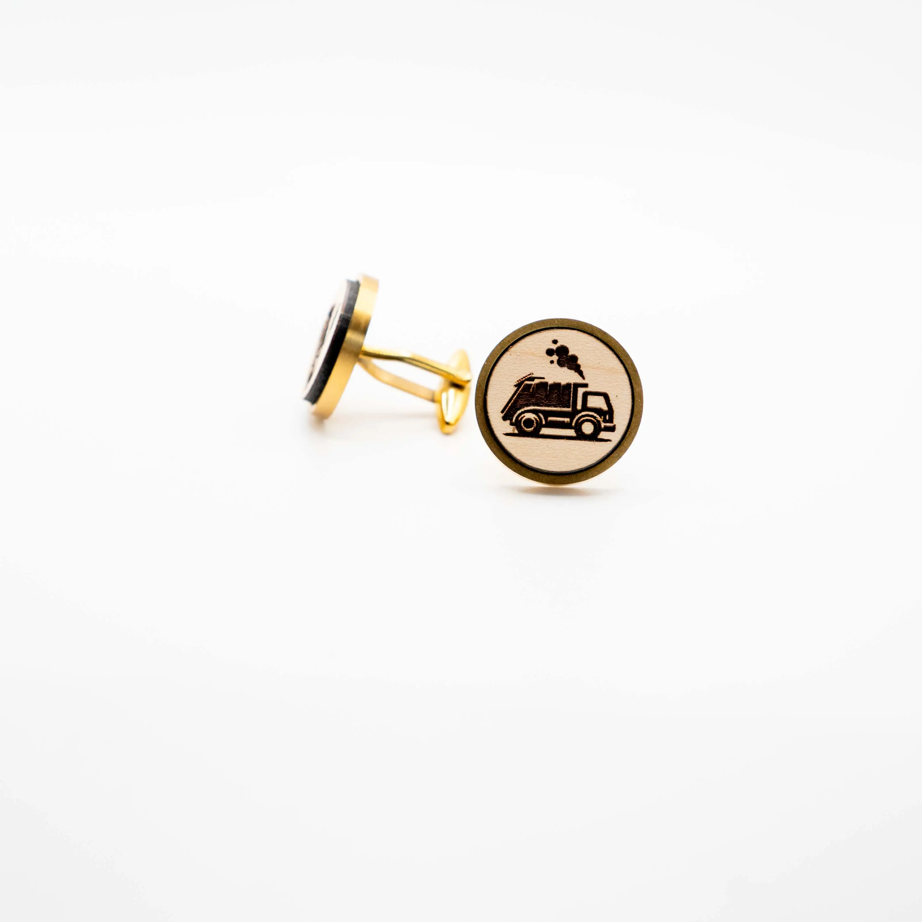 Garbage Truck Cufflinks