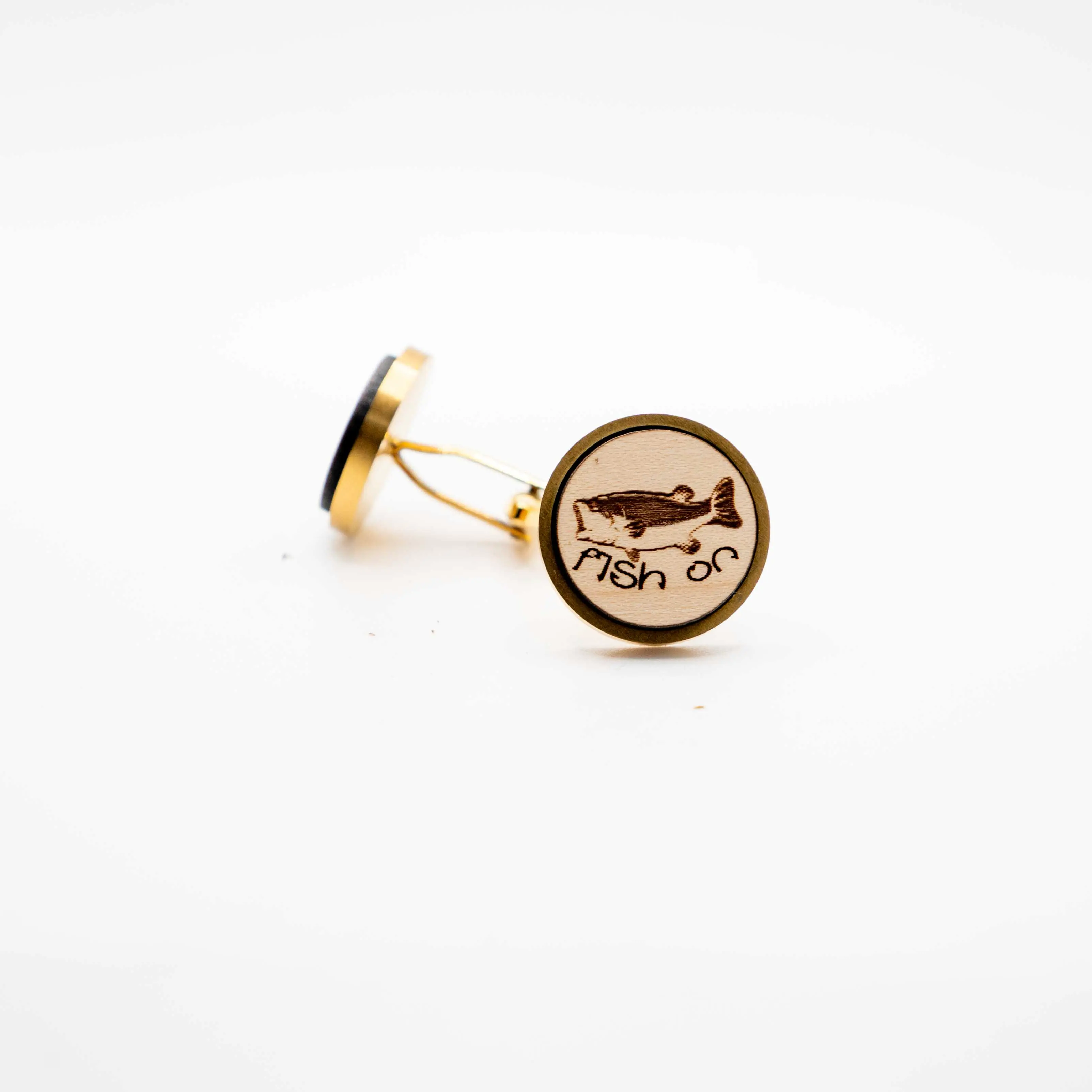 Fish On Cufflinks