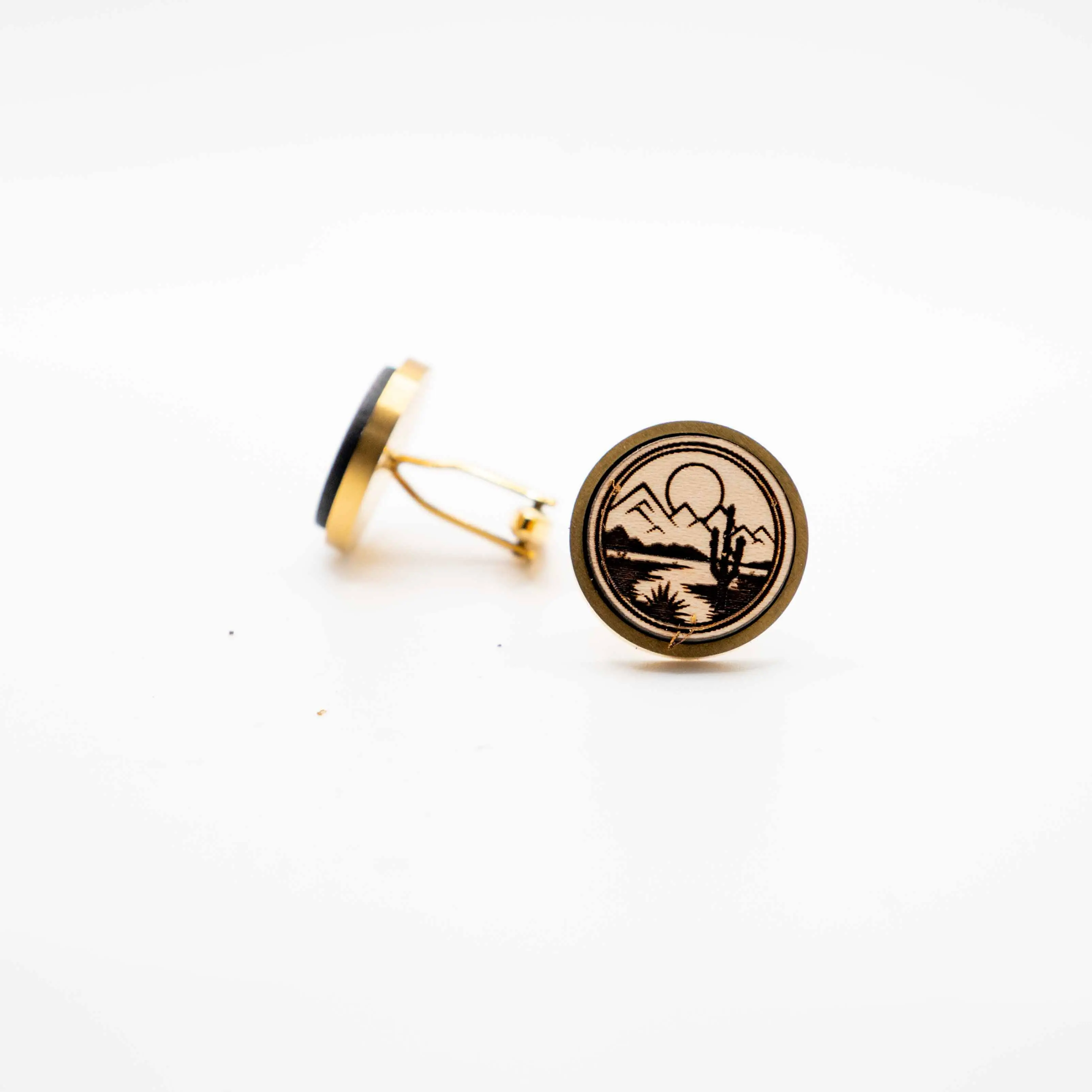 Mountain Sunset Cufflinks