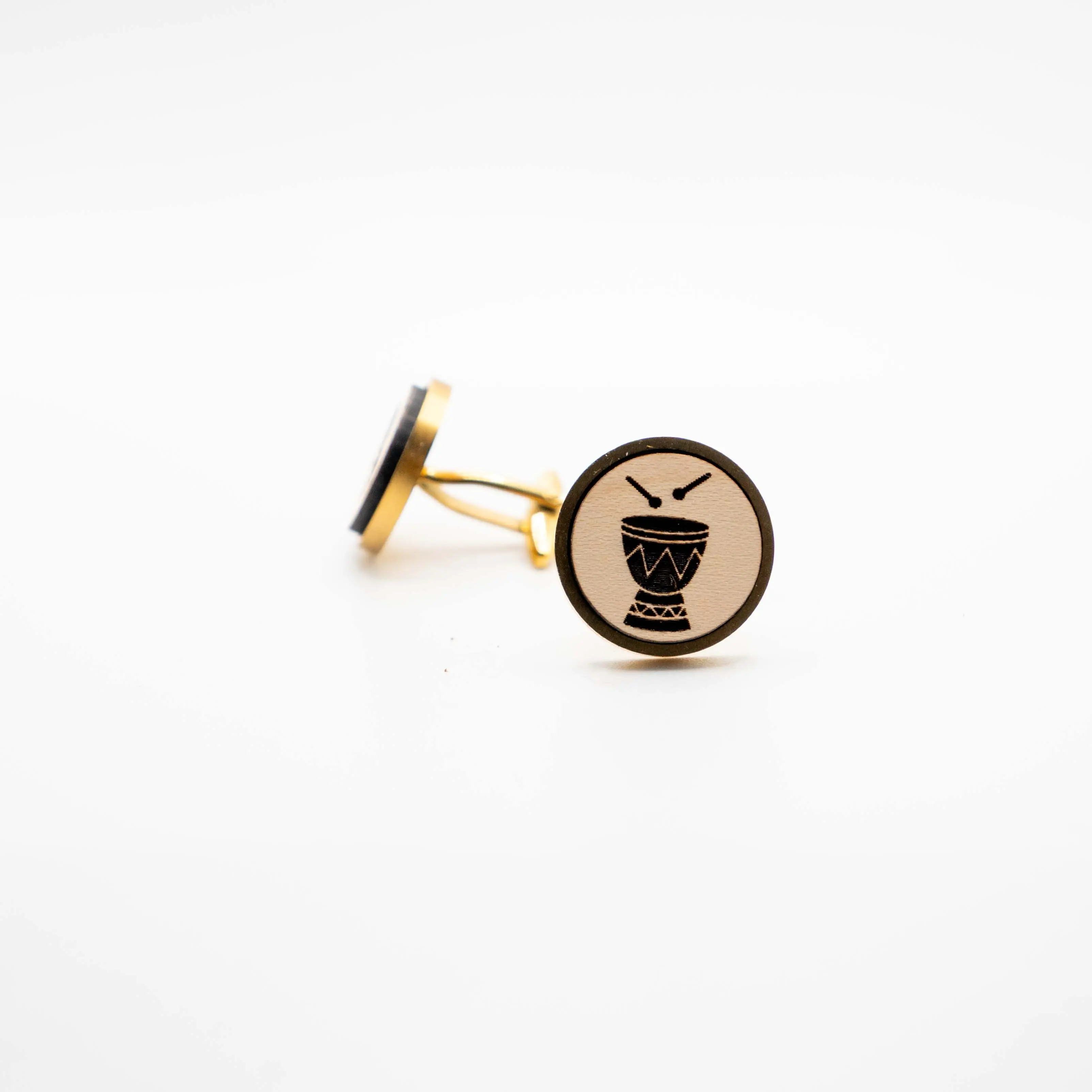 Bongos Drum Cufflinks