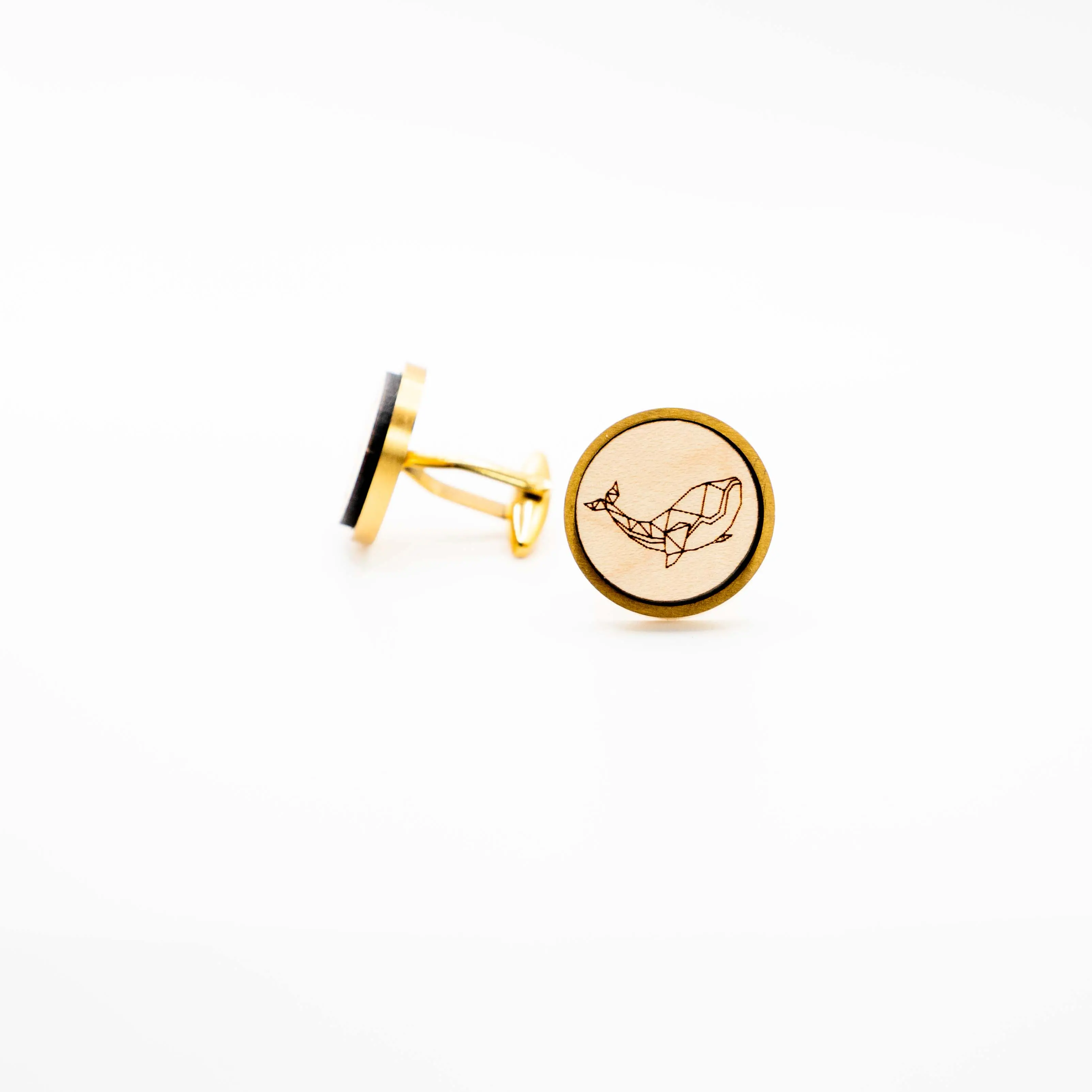 Whale Cufflink
