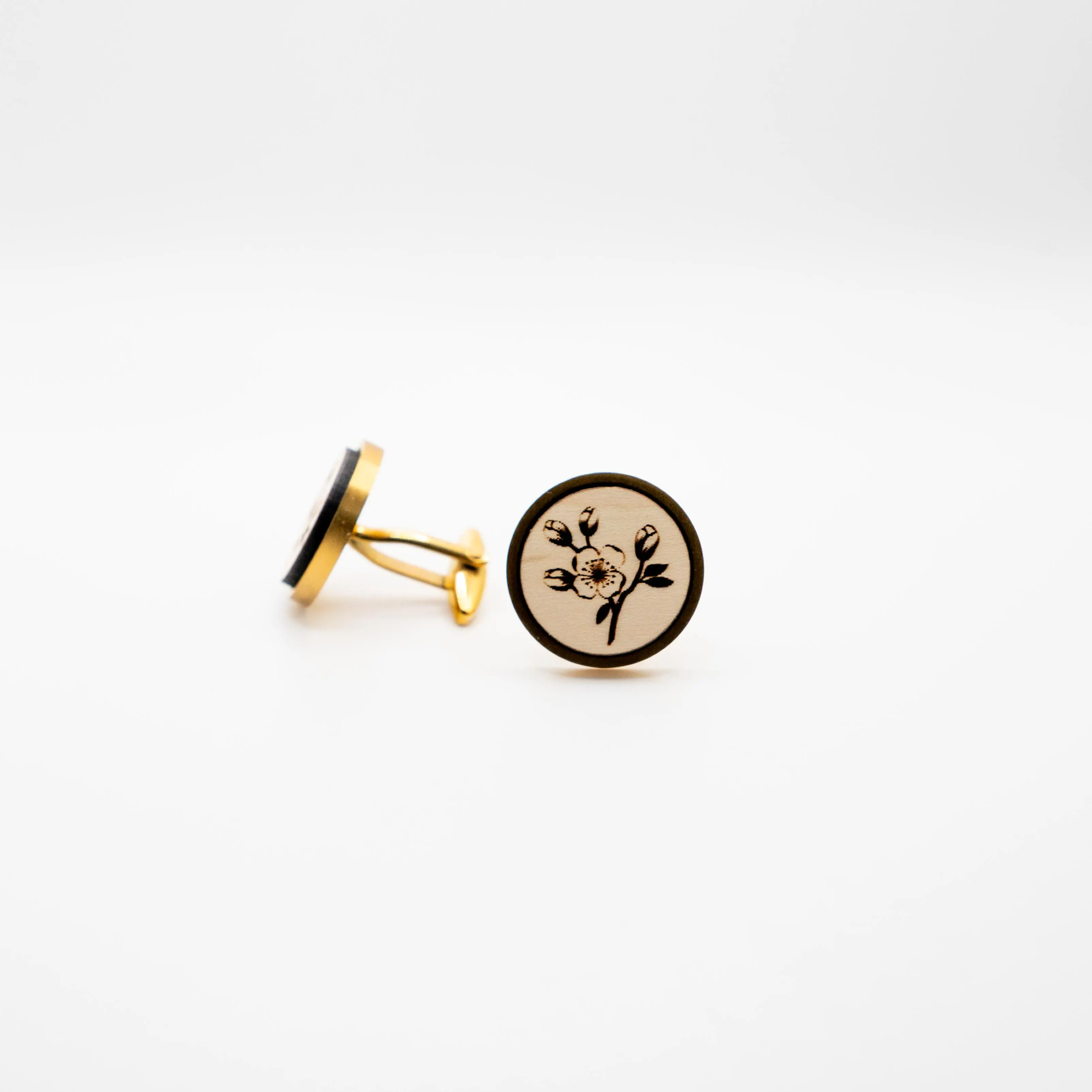 Sakura Cherry Cufflinks