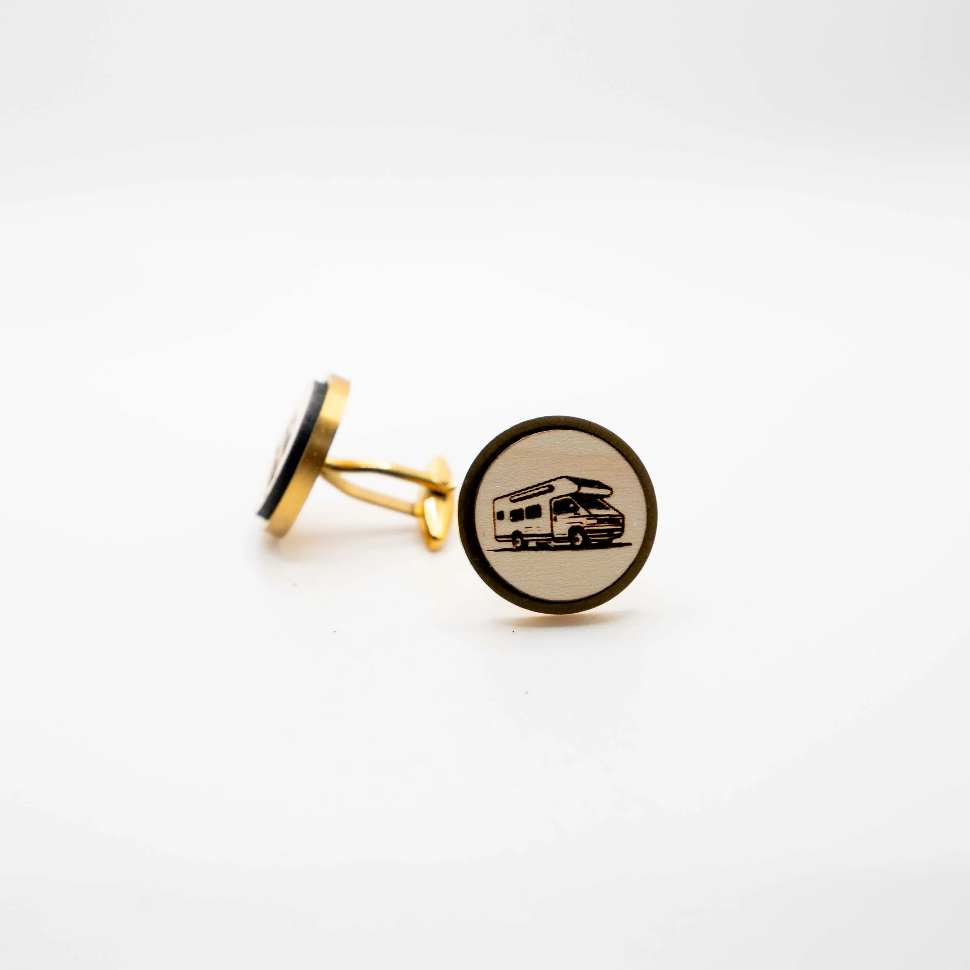 RV Vehicle Motor Home Cufflinks