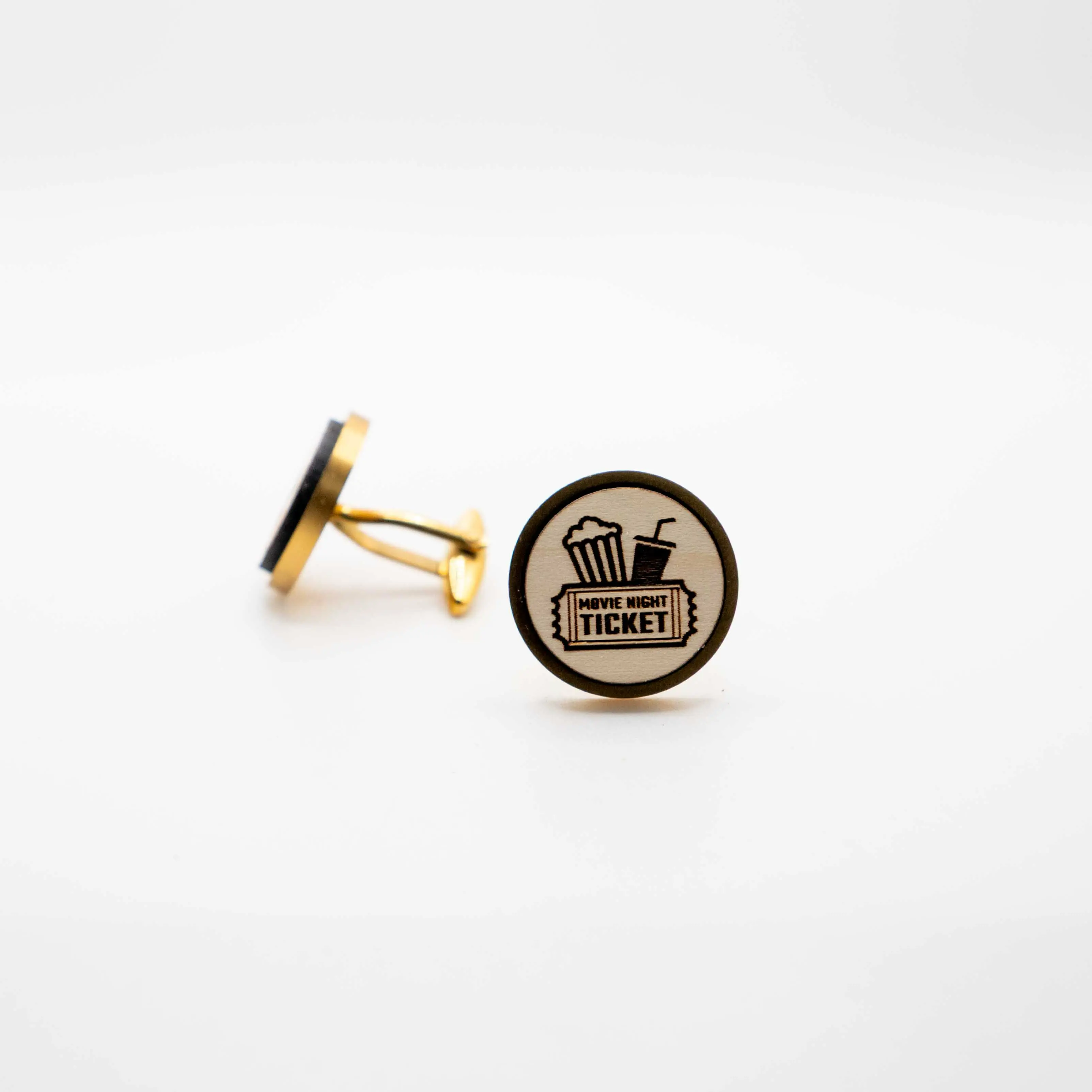 Movie Night Cufflinks